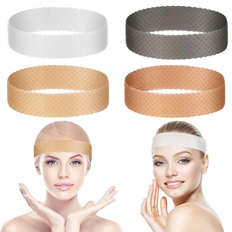 1 шт. Силиконовая лента-фиксатор для парика, регулируемая силиконовая повязка на голову для парика, фиксирующие противоскользящие ленты для парика, бесшовная лента для парика, лента-фиксатор для парика