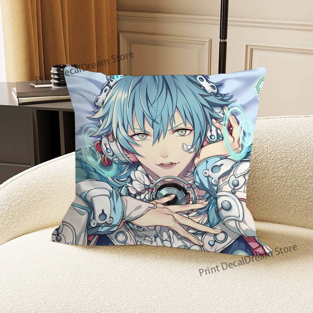 Aoba Seragaki DDRAMAtical Murder Pillow Case For Sofa Decor Car Office Room Printing Cushion Cover Decorations and Protector