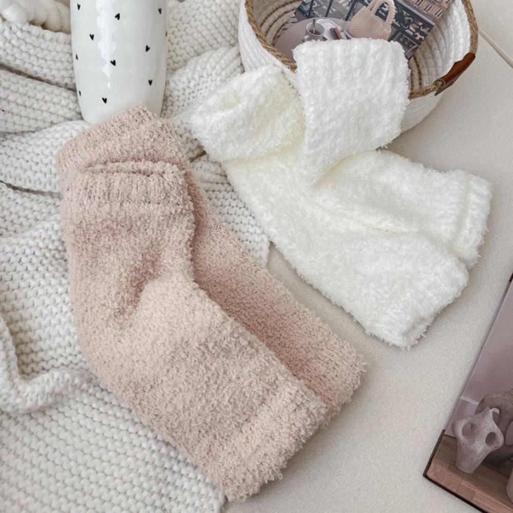 Мягкий наколенник от артрита, согревающий ногу, для бега, защита колена, длинные носки, женский, осенне-зимний, согревающий, коралловый флис, толстые гетры для ног