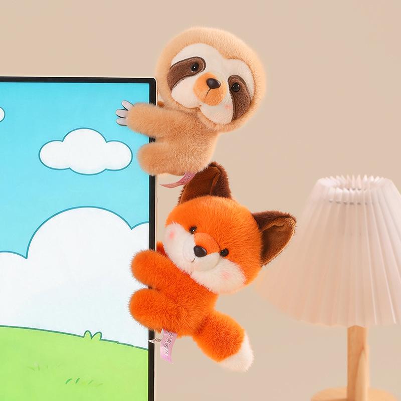 Плюшевая игрушка Лиса Сокровище Коала Свинья Ленивец Мультяшная Фигурка Кукла