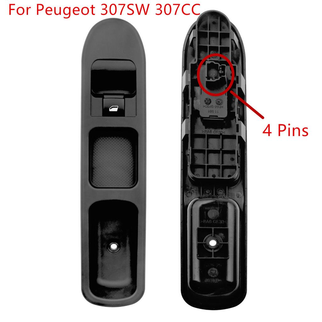 For Peugeot 207 307 407 For Citroen C3 C4 Picasso Electric Power Window Control Switch 6554KT 6554QC 6490EH 6490HQ 6554QF 6554QG