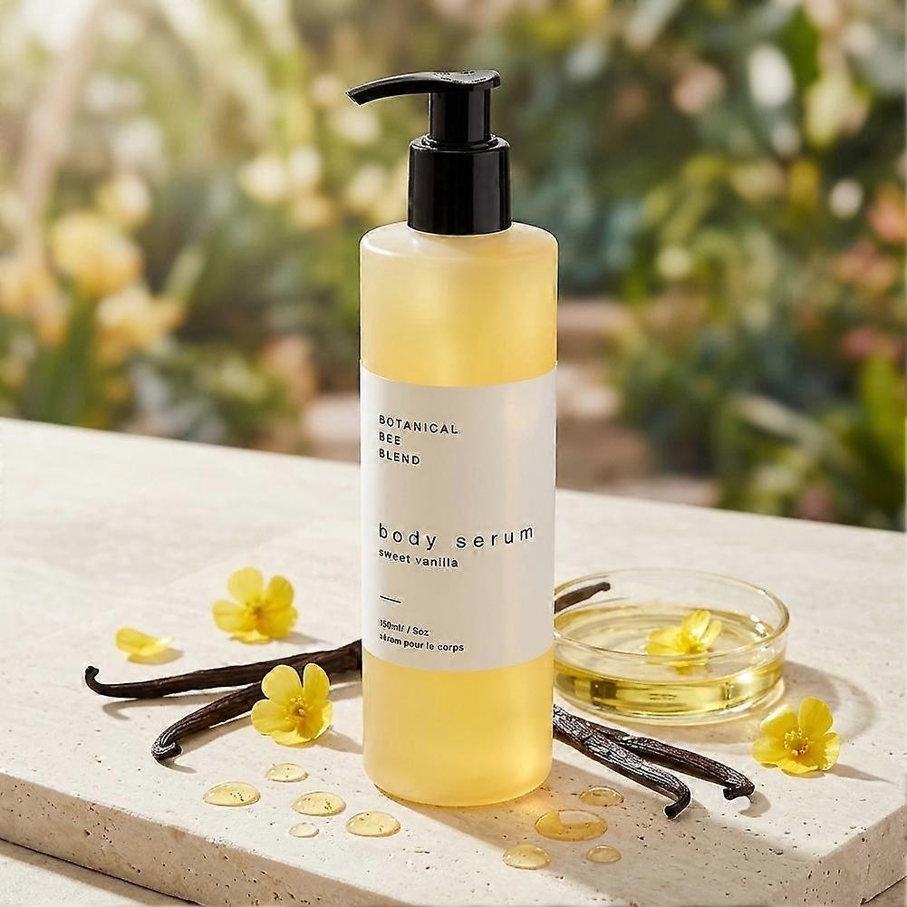 Botanical Bee Blend Body Serum - Deep Moisturizing, Sweet Vanilla, Fast Absorbing