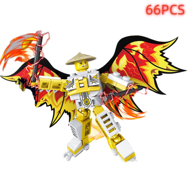 Ninja War Machine Lloyd War Armor Mech Мини-модель Фигурка Строительные блоки Совместимые мультфильмы Аниме Города Детские игрушки Подарки