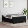 3144409 vidaXL Divan Bed with Mattress Black 120x200 Cm Fabric