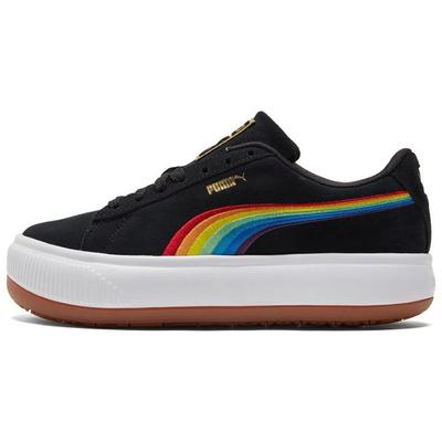 Кроссовки Suede Mayu Rainbow - Черные женские 387239-01