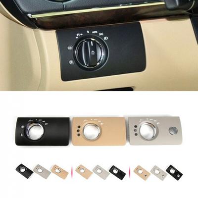 Панель кнопки переключателя фар автомобиля Замена накладки Для Benz ML W164 GL X164 07-11