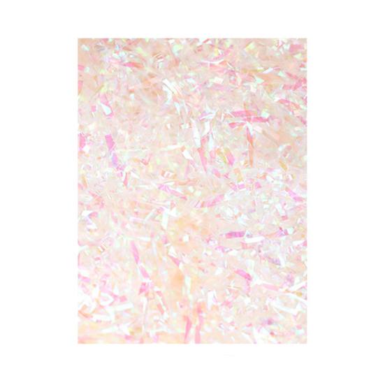 Мятая бумага Отличная декоративная пластиковая измельченная бумага Искрящаяся красная серебряная измельченная бумага Наполнитель Мятая бумага для фестиваля