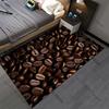 Coffee beans rich texture carpet Yoga living room room decor children's crawling mat doormat area rug games mat