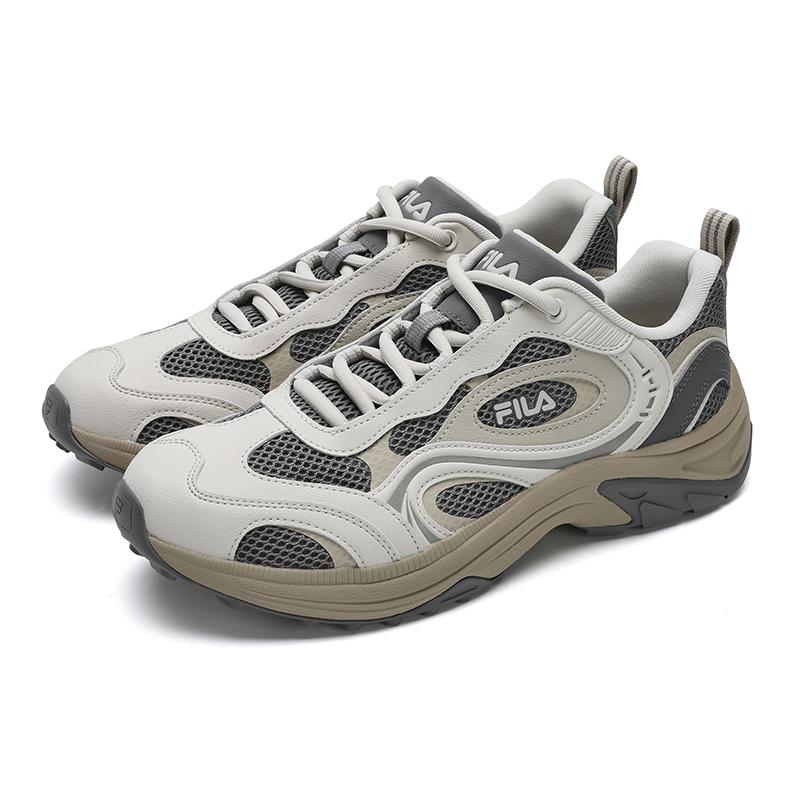 Fila FLUXION Chuanliu Обувь Износостойкая И Легкая Низкая Повседневная Обувь Мужская Серая F12M532115FMC