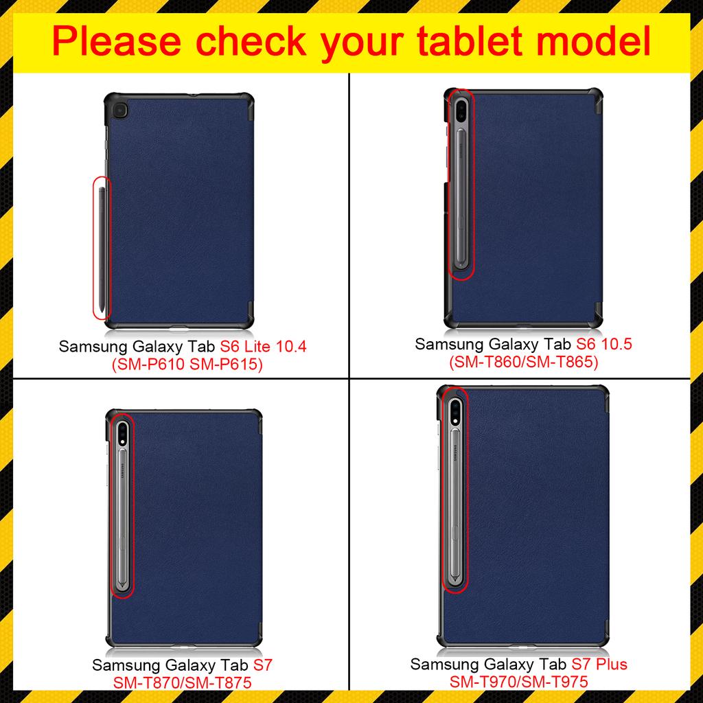 Чехол для Samsung Galaxy Tab S7/S8 Plus Fe, чехол SM-T870 T970 P610 T736 X800 X806, чехол для Samsung Galaxy S6 Lite