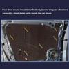 Car Sound Deadening Material Noise Insulation Pad Back Adhesive Sound Damping Sheet For Garage Door Trunk Hood Engine