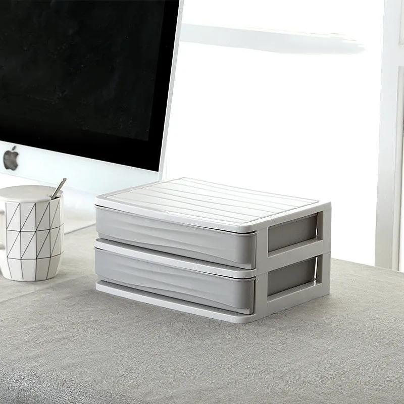 Настольный ящик для хранения всякой всячины, органайзер для макияжа, косметический чехол для хранения кистей для макияжа, ящики для хранения для дома, офиса и ванной комнаты