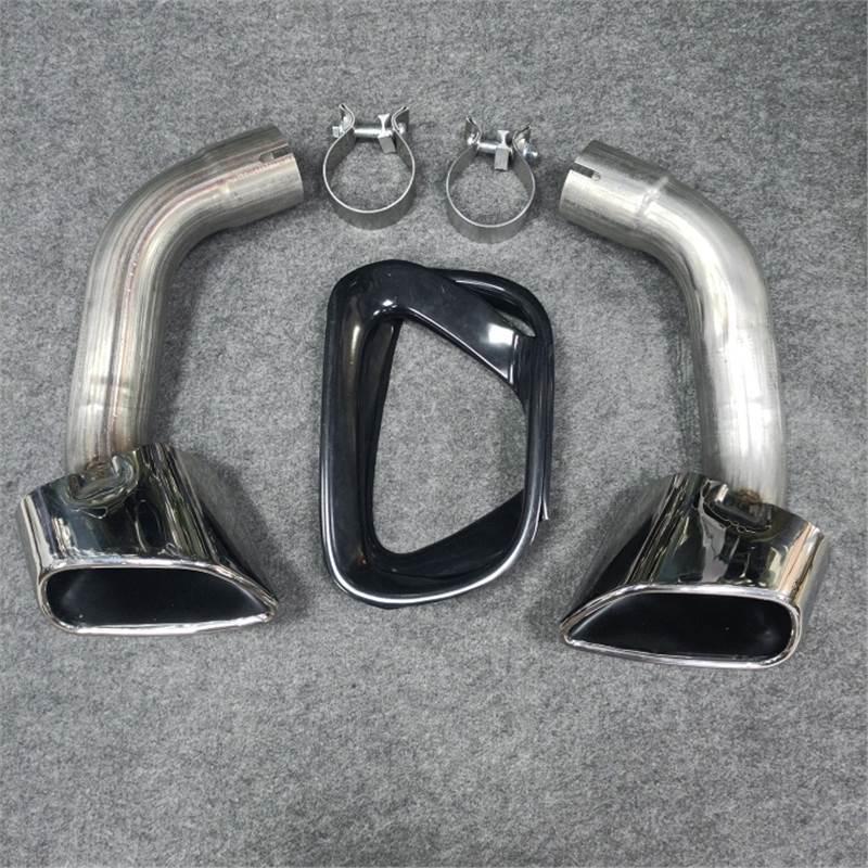 Квадратная насадка на глушитель из нержавеющей стали для BMW X5 E70 08-13