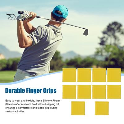 10 шт. Защитные силиконовые бинты для пальцев, компрессионные фиксаторы для пальцев, поддерживающие шины для баскетбола, спортивная помощь