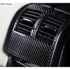 For Mercedes Benz W204 C Class Car Interior Moulding Carbon Fiber Rear Air Condition Vent Cover Trim Air Outlet