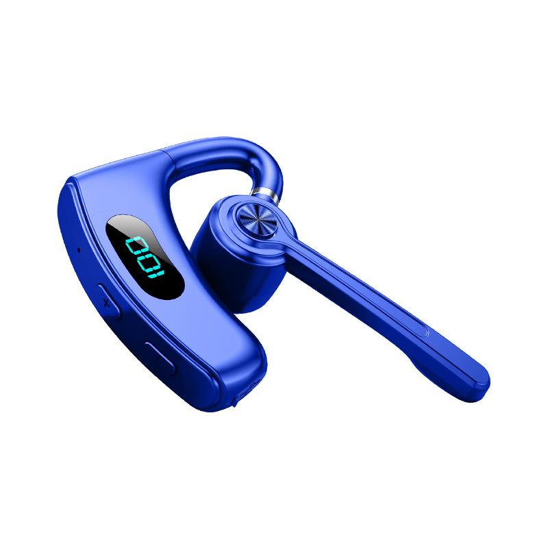 The New Wireless Bluetooth Headset Does Not Fit The Ear Hanging Sports Driving Dual-wheat Noise Reduction Ultra-long Endurance