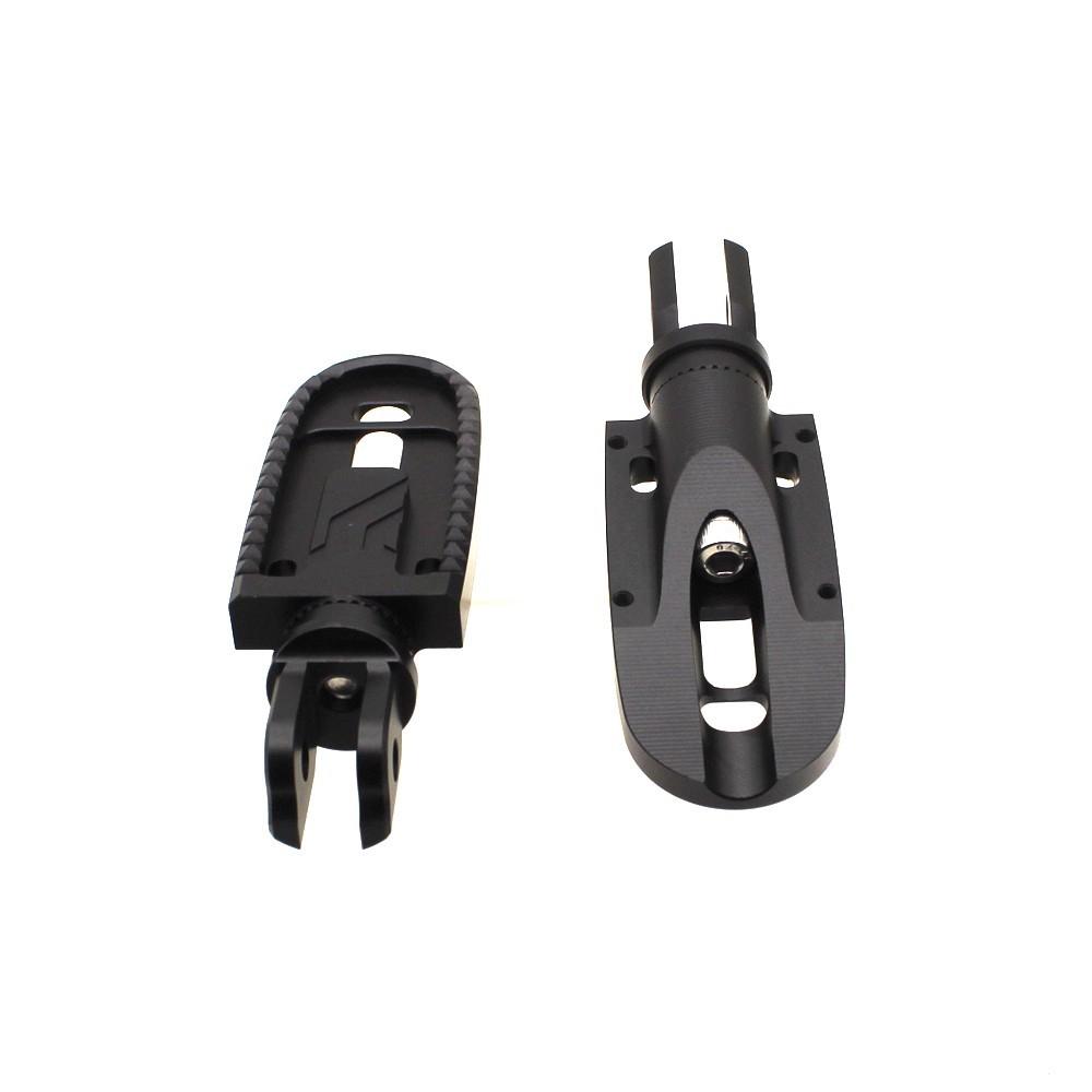 Pair Motorcycle Aluminum Foot Pegs Footrest Pad For BMW R1300GS R1200GS R1250GS