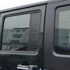 Накладка на заднее окно автомобиля, декоративная рамка для Jeep Wrangler JK 2007-2017, 4-дверная версия, металлические автомобильные аксессуары