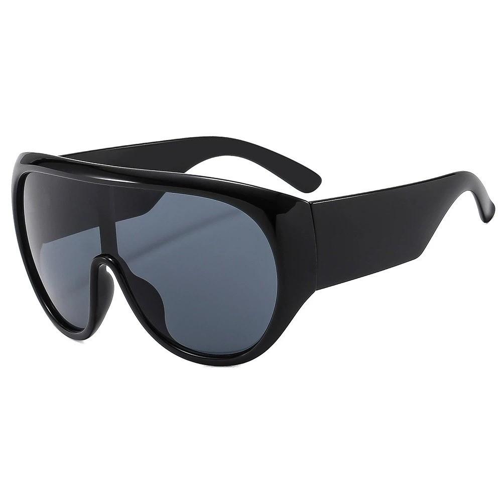 UV400 Protection Square Sunglasses Tea Color Driving Shades Big Frame Sunglasses  Sports Activities