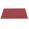 Burgundy Red Awning Cover 3x2.5 m