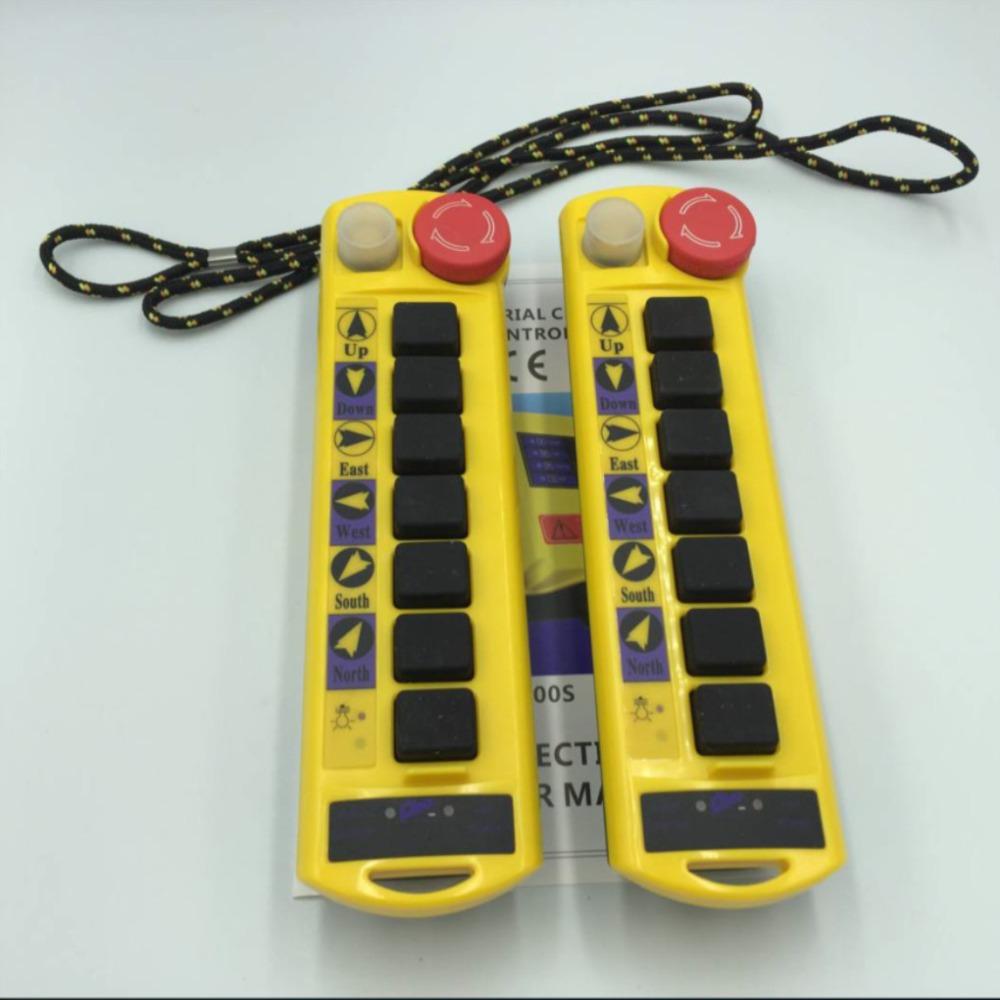 2 скорости 2 передатчика управление талью краном радио пульт дистанционного управления кнопочный переключатель система контроллер с аварийной остановкой