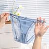 T-back Sexy Thongs Women's Seamless Knickers Lingerie Thin Lace Underwear Briefs Slim Low Rise Breathable Ladies Panties