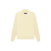 Fear of God Essentials Женская куртка с полной молнией FW22 Куртка Канарский FOG-FW22-384