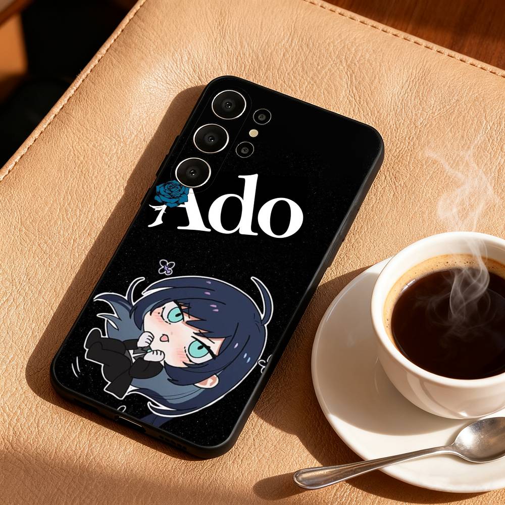 Красивый чехол для телефона с изображением певца A-Ado на LP для Samsung S26, S25, 24, 23, 22, 30, 21, 10, 9, Ultra, Plus, Lite, Черный Мягкий чехол