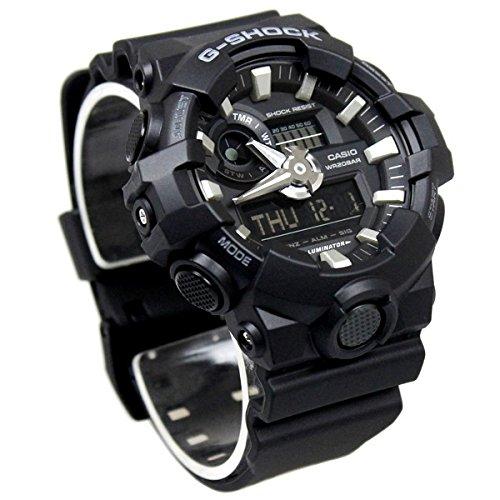 Casio G-SHOCK GA-700-1A GA-700-1B GA-700-4A Водонепроницаемые Ана-Диджи Часы Мужские 20 АТМ Черный B