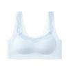 Thin cool underwear, women's small breasts gather and fit nude, anti-sagging, sub-breasts, seamless, breathable bra, bra.