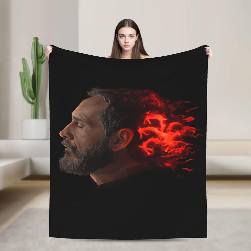 Baelor Targaryen Blanket Warm Soft Print Plush Bedding Throws For Children Couch Bed Flannel Bedspread Bed Cover