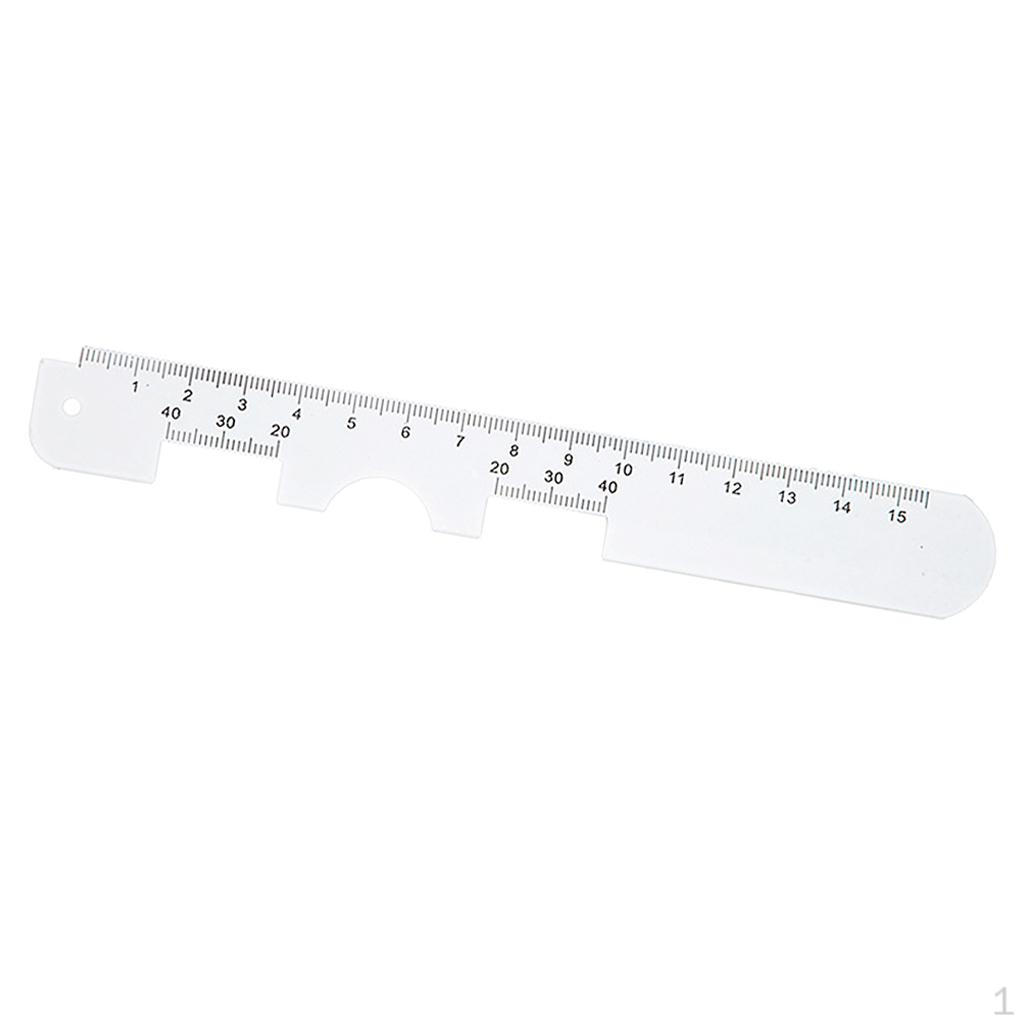 Stainless Steel PD Ruler Pupil Distance Ophthalmic Tool