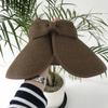 Bow Foldable Hat Sun Visor Big Brim Sun Cap Sun Hat Packable Straw Hat Empty Top Cap Weave Sun Cap