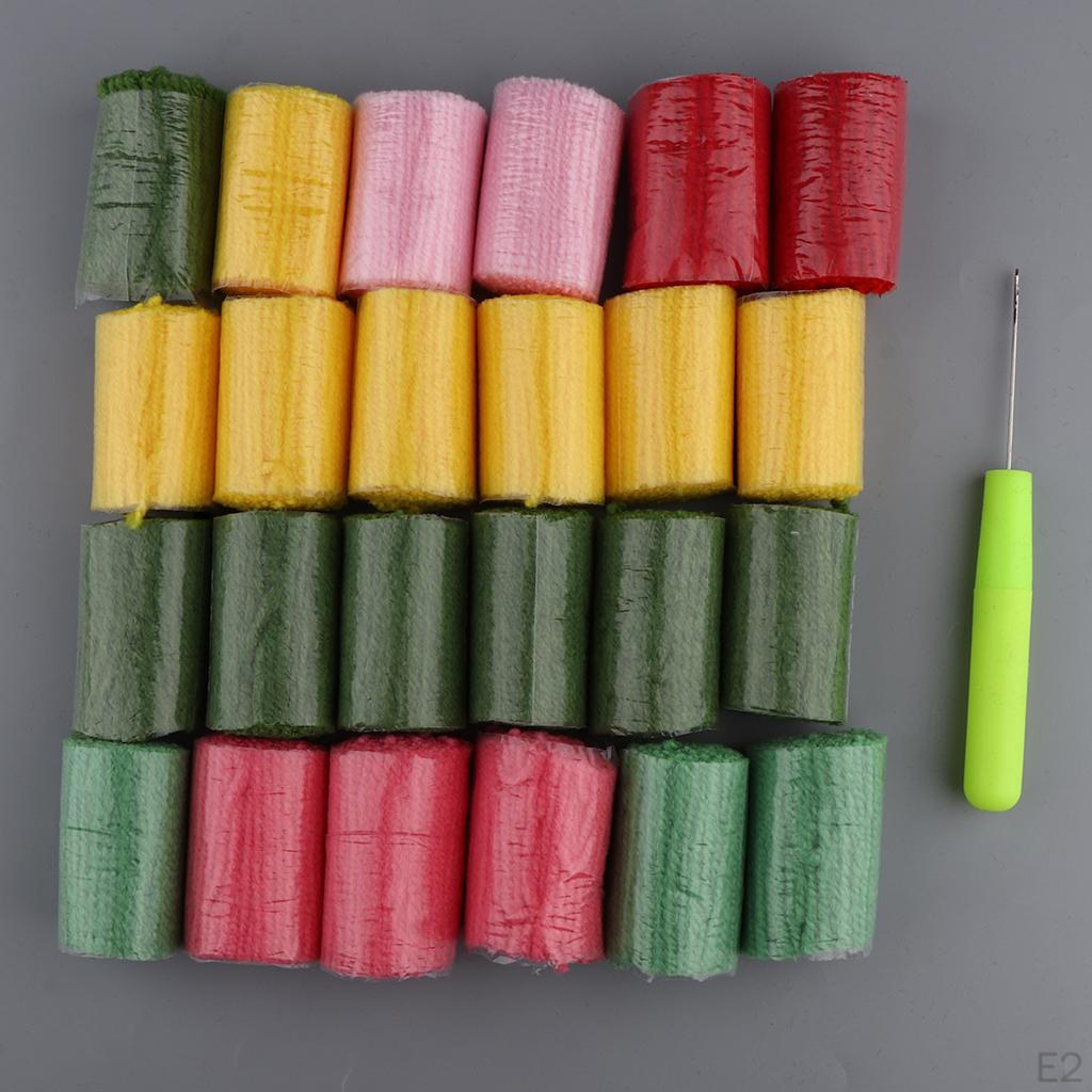 1 комплект подушек, ковров, растений, цветов, травы, наборы для рукоделия, шитья своими руками