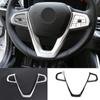 Car Steering Wheel Covers Stickers for For BMW 3 5 Series G20 G30 X3 X5 X7 G01 G05 G07 GT6 G32 7 Series G11