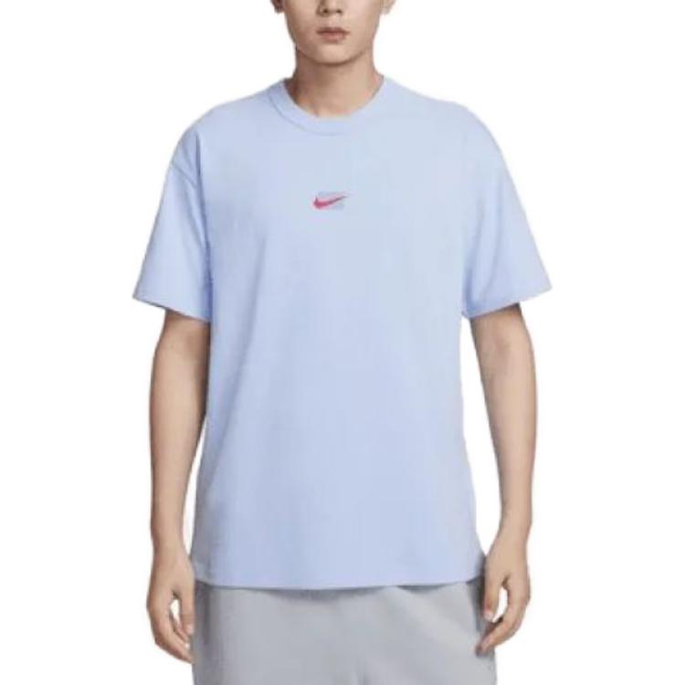Nike Sportswear SS23 T Shirt Unisex Blue Purple FJ7725-479
