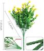 Eucalyptus 7pronged Simulation Plants Green Small Rose With Plastic Leaves Water Grass Spot Ready For Shipping