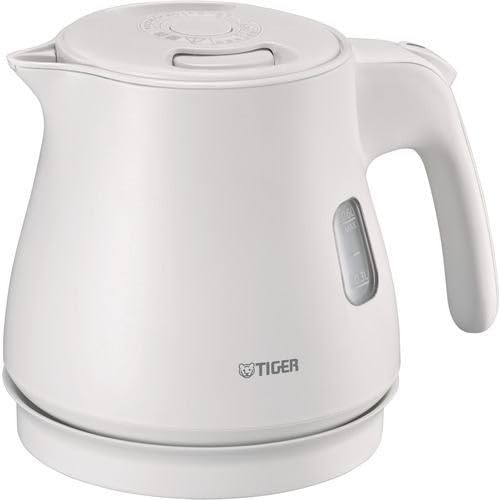 Tiger Thermos PCM-A061-WM Electric Kettle 5SAFE+ 0.6L Matte White