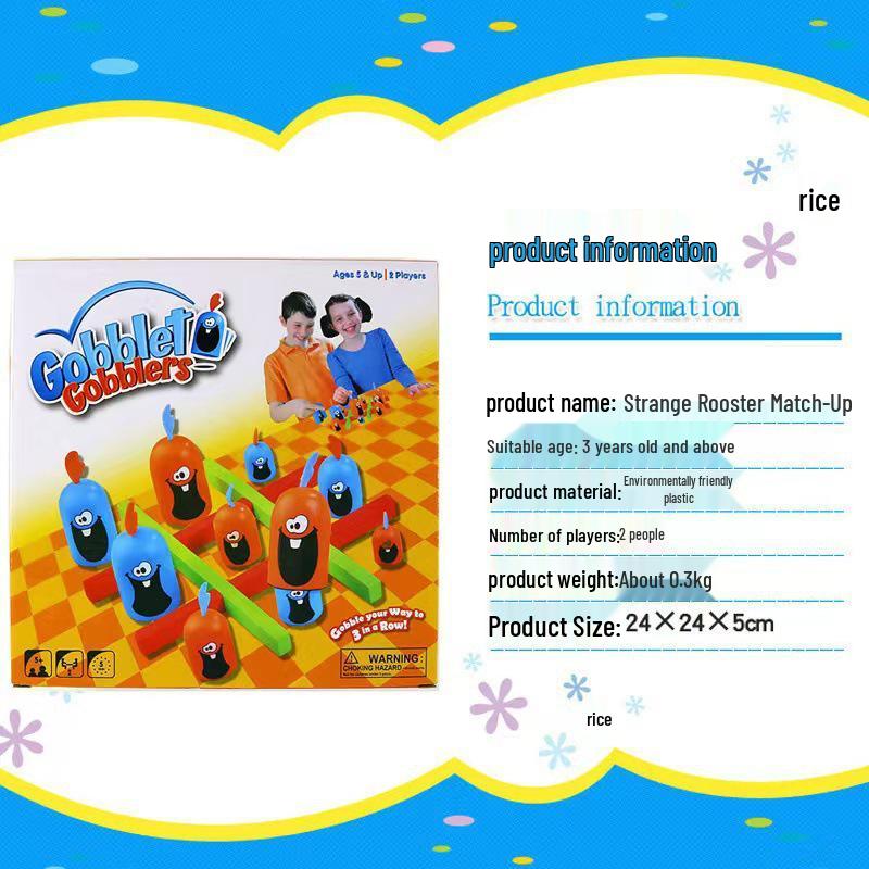 Странная игра «Четыре в ряд» с курицами Gobblet Gobblers для всей семьи