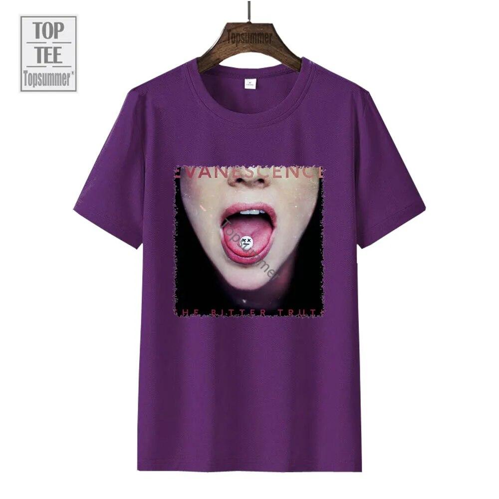 Футболка с альбомом «Горькая правда» Evanescent Tour, женская футболка в стиле хип-хоп, рок, хлопковые футболки, топы унисекс с графическим принтом