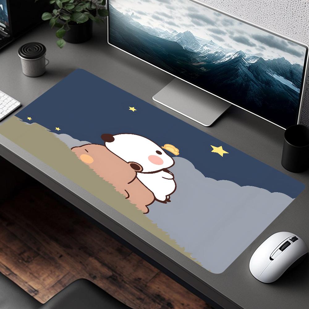 BuBu DuDu Kawaii Индивидуальная наклейка Уникальная подставка для рабочего стола Коврик для мыши Игровой коврик для мыши Размер для игровой клавиатуры Для геймера