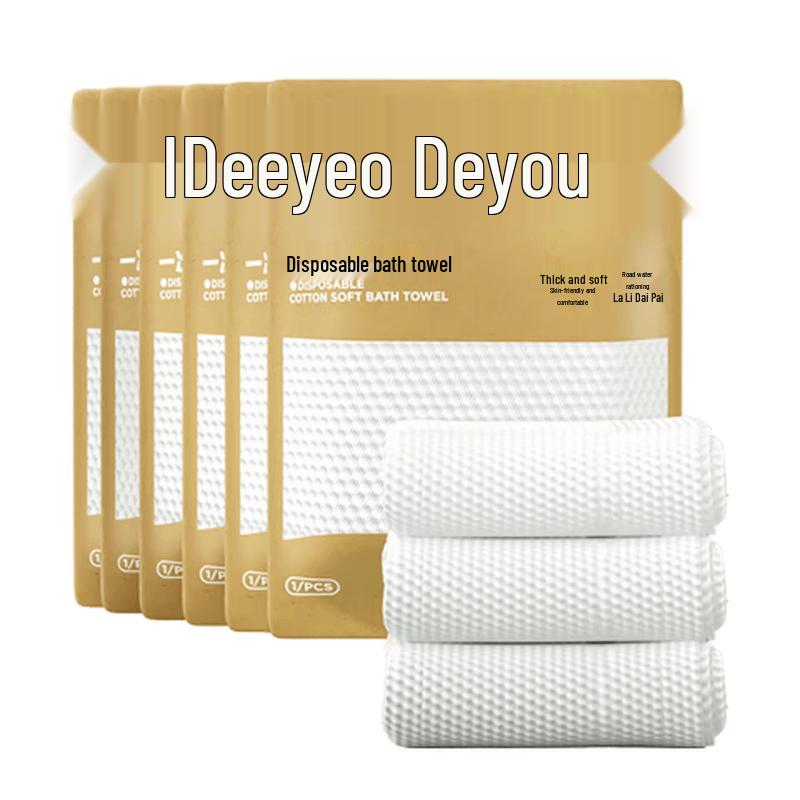 Одноразовые лицевые и спрессованные полотенца DeYou