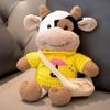 Игрушки Милая Кукла-Корова Маленькая Плюшевая Игрушка Корова Китайского Зодиака Кукла из Ткани Новогодний Подарок Подарок на День Рождения Девочки