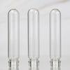 Sample Vial with Cap Powder Solid Storage Lotion  Bottle Glass Test Tube Mini Refillable Bottle Round Bottom Bottle