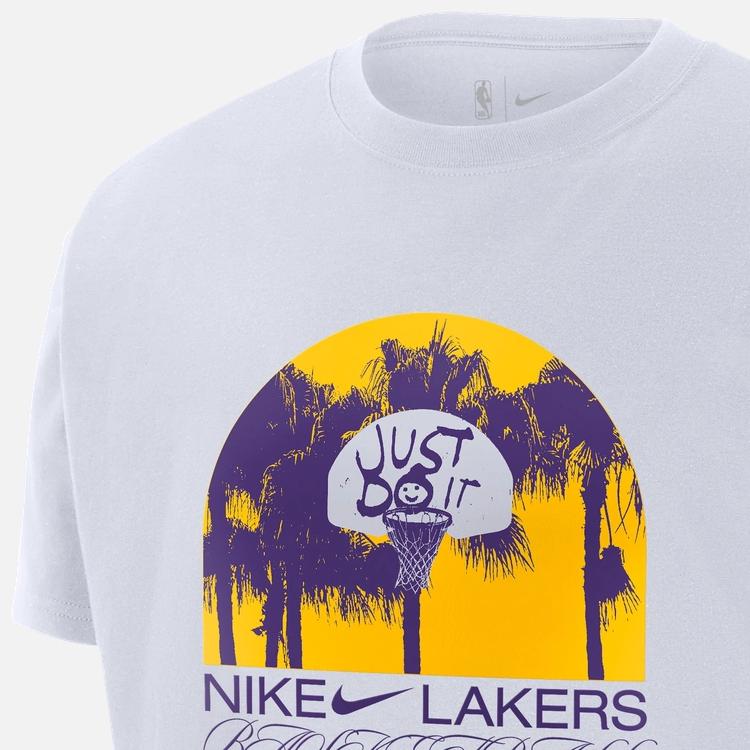 Nike Los Angeles Lakers Courtside Men's Nike '85 Nba Statement T-Shirt DR6301-100