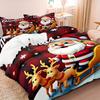 Santa Claus Bedding Set 3D Printed Duvet Cover Set Soft Single Double Size Bed Set 2026 Christmas Gift Kids Home Decorations