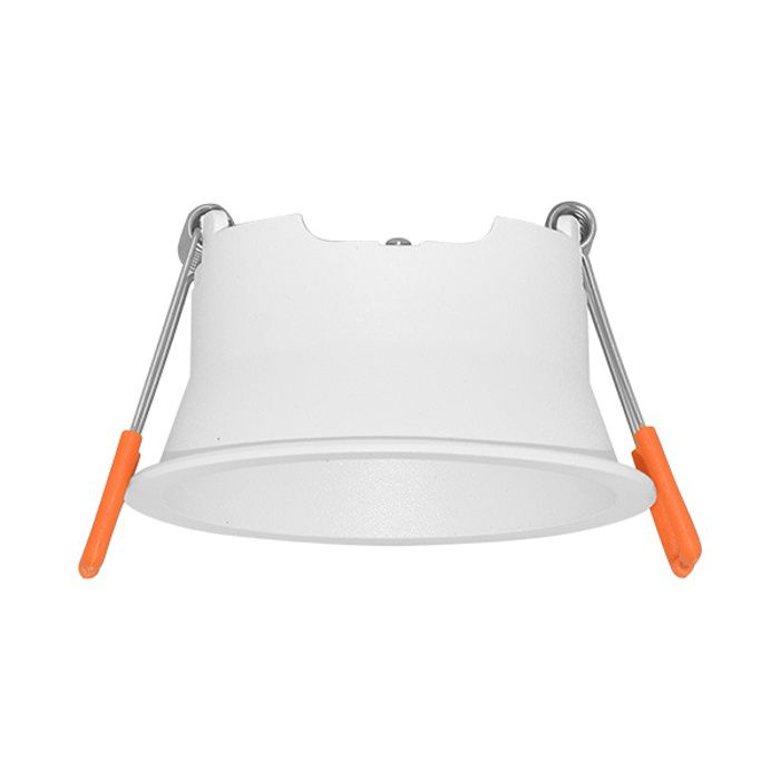 Support de spot Tetra S1 rond blanc MR16 GU10/GU5.3