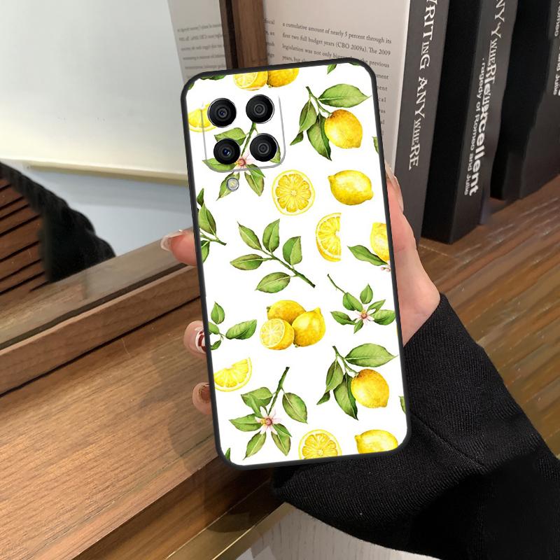Футляр для фруктов лимонный для Samsung Galaxy M56 M06 M16 M36 M52 M32 M12 M54 M34 M14 M35 M55 M15 M11 M31 M13 M53