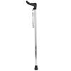 Aluminium Alloy Lightweight Telescopic Adjustable Elderly Walking Stick Anti Skid Simple