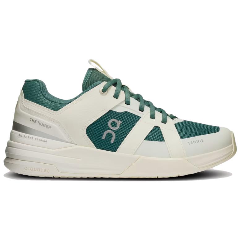 ON The Roger Clubhouse Pro Ivory Evergreen Women Sneakers 3WE30622491